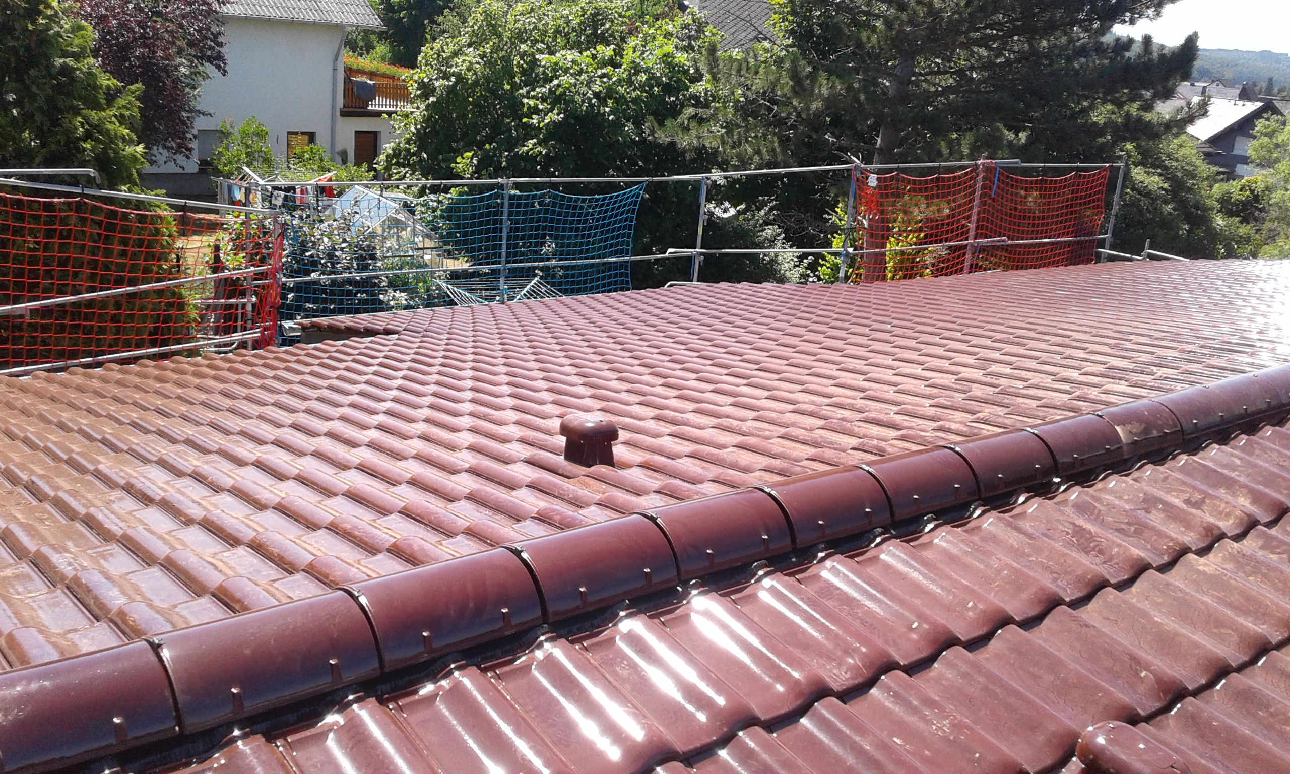 Dachneudeckung Projekt